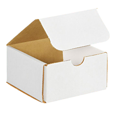 Small White Mailer Boxes (4x4x2.5)