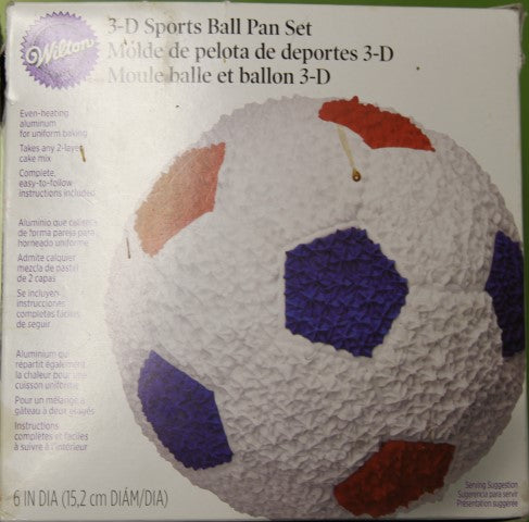 3D Sports Ball Pan Set