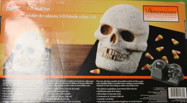 3D Skull Pan
