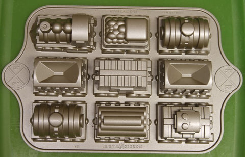 Train Cake Pan With Multiple Cars