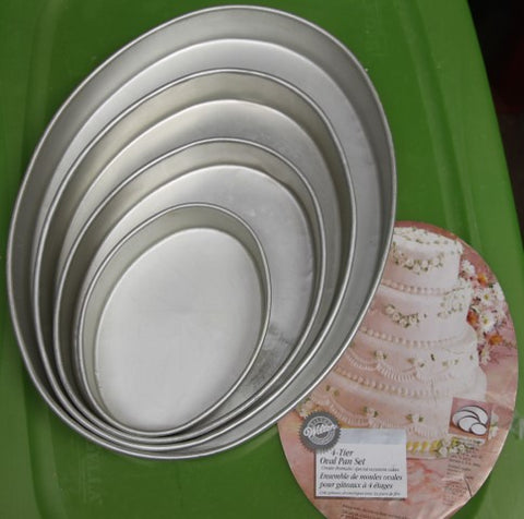 Oval Cake Pan Set
